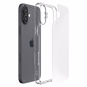 Spigen Ultra Hybrid dėklas, skirtas iPhone 16 – skaidri