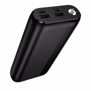 Borofone BJ86 Victoria išorinė baterija 20000mAh 2xUSB juoda