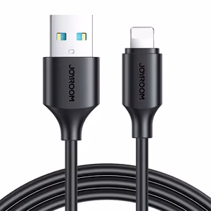 Cable to USB-A / Lightning / 2.4A / 0.25m Joyroom S-UL012A9 (black)