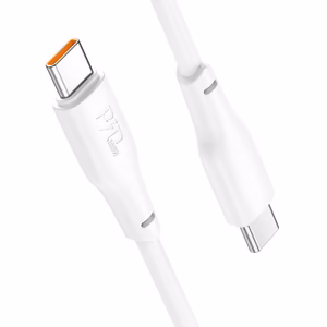 Кабель USB C - USB C Hoco 3A 100W 1 m X93 белый