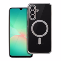 ELECTRO MAG COVER magnetinis dėklas telefonui, suderinamas su MagSafe, skirtas SAMSUNG A26, titano pilkas