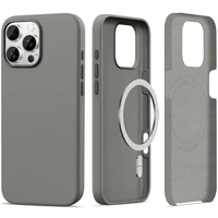 Tech-Protect Silikoninis Magnetinis Dėklas iPhone 16 Pro Max - Pilkas