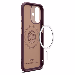 Spigen Nano Pop Mag MagSafe dėklas iPhone 17 telefonui – burgundiškas