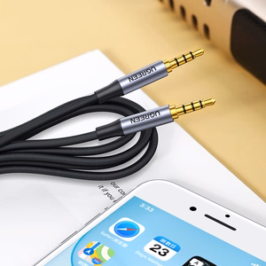 Ugreen AV183 20785 laidas 3.5mm mini jack / 3.5mm mini jack 3m - pilkas
