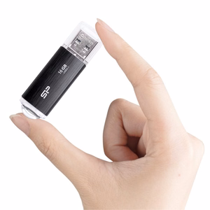 SILICON POWER Blaze B02 Pendrive USB atmintinė 16 GB USB Type-A 3.2 Gen 1 (SP016GBUF3B02V1K) Juoda