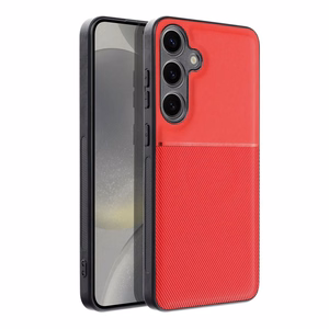 NOBLE dėklas telefonui SAMSUNG S24 Plus raudonas