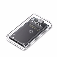 "Orico TC10-MS" MSATA USB-C 3.2 5 Gb/s disko kasetė - skaidri