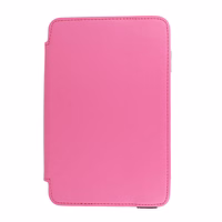 Universali BOOK dėklas planšetėms 7" DIZAINAS 1 rožinis