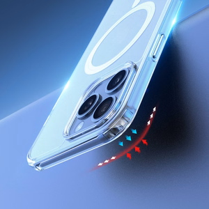 Dėklas Dux Ducis Clin Magsafe Apple iPhone 16 Pro Max skaidrus