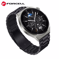 FORCELL F-DESIGN FS06 dirželis Samsung Watch 22 mm juodas