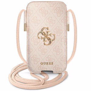 Guess rankinė GUPHL4GMGPI 6,7" rožinė hardcase 4G Big Metal Logo