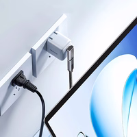 Wozinsky WPKF-01 USB-C - USB-C 40Gb/s 240W 8K OTG kampinis adapteris - pilkas