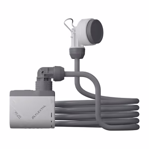 Flextail Tiny Shower nešiojamas dušas su pompa (baltas)