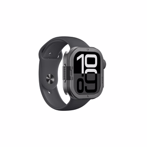AmazingThing Titan Pro Metal Dėklas Apple Watch 11 46mm Aluminum - Juodas
