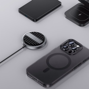 Benks Magnetinis Lucid Armor dėklas (0067) Iphone 17 juodas (Kameros valdymo mygtukas)