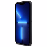 DKNY Paprastas logotipas Magnetinis dėklas telefonui iPhone 15 Pro - juodas