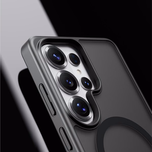 Rock Guard Touch Matinis Series Magnetic Dėklas for Samsung Galaxy S26 Ultra juodas