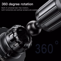 FORCELL F-GRIP MagElite magnetinis automobilio laikiklis oro angai juodas