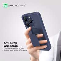 Amazing Thing Matte Pro magnetinis dėklas MagSafe 12FT IP156.7PMPBU iPhone 15 Pro Max mėlynas