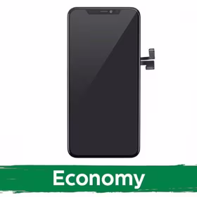 Ekranas skirtas iPhone 11 Pro Max juodas (INCELL / Economy) / *Removable IC* /