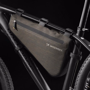 Wozinsky Bicycle Frame Bag 3.5L Gray (WBB15BK)