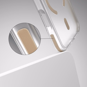 Etteri Icy Mag dėklas telefonui iPhone 17 Pro Max auksinis