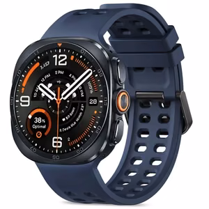 Ремешок Tech-Protect Silicone Air для Samsung Galaxy Watch Ultra 47 мм — тёмно-синий