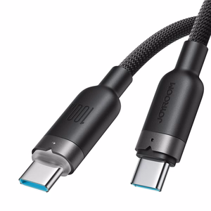 USB kabelis Joyroom S-A63 USB-C to USB-C 100W 1.2m juodas