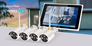 Kruger&Matz Connect C210 Tuya Wi-Fi vaizdo stebėjimo komplektas