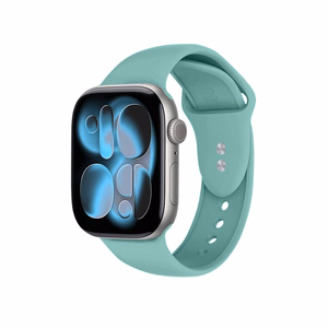 Crong Liquid dirželis, skirtas Apple Watch 38 / 40 / 41 / 42 mm, turkio spalvos