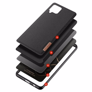 Dėklas Dux Ducis "Fino" skirtas Samsung A426 A42 5G juodas