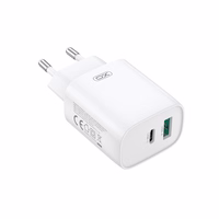 XO wall įkroviklis CE29 PD 20W 1x USB-C 1x USB baltas