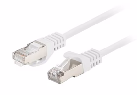 PATCHCORD KAT.5E UTP 2M BIAŁY FLUKE PASSED LANBERG 10-PACK