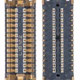 Samsung G525/G770/G780/G781/G973/G990/G998/F700/M215/M305/M307/M315/N770/N980/N981/N985/N986/P610/P615 Board connector BTB socket 2x20 Pin 3710-004344 (service pack)