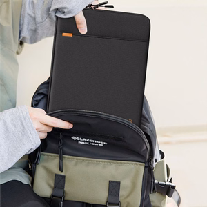 Tech-Protect Defender nešiojamojo kompiuterio dėklas 15–16" - juodas