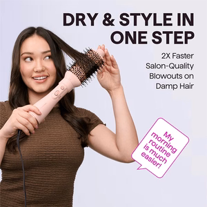 Plaukų formavimo šukos Wavytalk Air Sculpt 5-in-1 rožinės