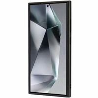 Audi tikros odos magnetinis MagSafe kietasis dėklas S24 Ultra S928 juodai raudonas AU-TPUPCS24U-R8/D3-RD