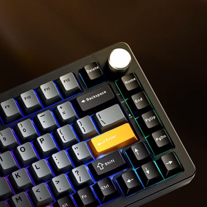 Machenike K600-B82W Belaidė mechaninė žaidimų klaviatūra su apšvietimu GR Silver Switch - juodas