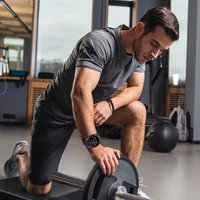 Tech-Protect Nailoninis Pro dirželis Garmin Fenix 5 / 6 / 6 Pro / 7 / 8 (47MM) - juodas