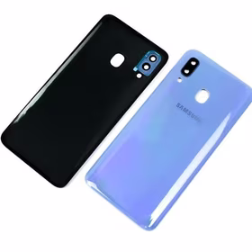 Galinis dangtelis Samsung A405 A40 2019 Blue originalus (used Grade B)