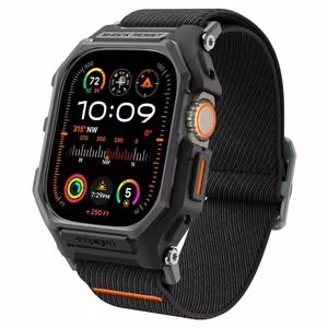 Spigen Lite Fit Pro чехол с ремешком для Apple Watch Ultra 1 / 2 (49mm) - матовый чёрный