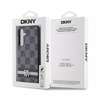 DKNY odinis languoto Mono rašto ir spausdintų juostų dėklas telefonui Samsung Galaxy S24 - juodas