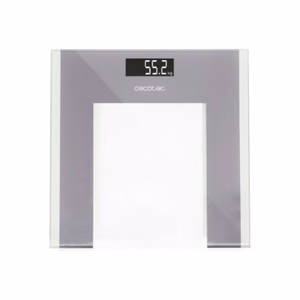 Cecotec Surface Precision Healthy – svarstyklės, iki 180 kg, pilkos spalvos / skaidrios