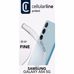 Cellularline Fine dėklas, skirtas Samsung Galaxy A54 5G, skaidrus