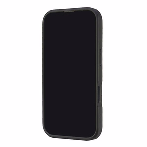 Audi Sintetinės odos Magnetinis iPhone 16 Pro 6.3" juodas/juodas kietas dėklas AU-TPUPCMIP16P-GT/D3-BK