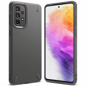 Ringke Onyx patvarus TPU dėklas Samsung Galaxy A73 pilkas