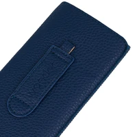 WONDER Deko dėklas (Dydis XXL) Samsung S25 Ultra/S24 Ultra/M35/M23/A16 5G/Xiaomi Redmi 14C tamsiai mėlynas