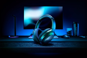 Razer Barracuda Laisvų rankų įranga Vielinis ir Bevielis Su lankeliu Skambučiai / muzika C tipo USB Bluetooth Juoda