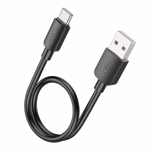 Кабель USB A - USB C Hoco PD 2,4A 27W 0,25 m X96 чёрный