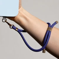 Universalus telefono dirželis Elegant tamsiai mėlynas